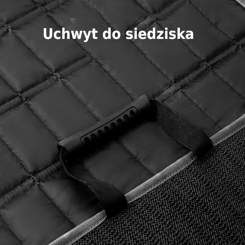 Mata dla psa na siedzenie do samochodu - składana