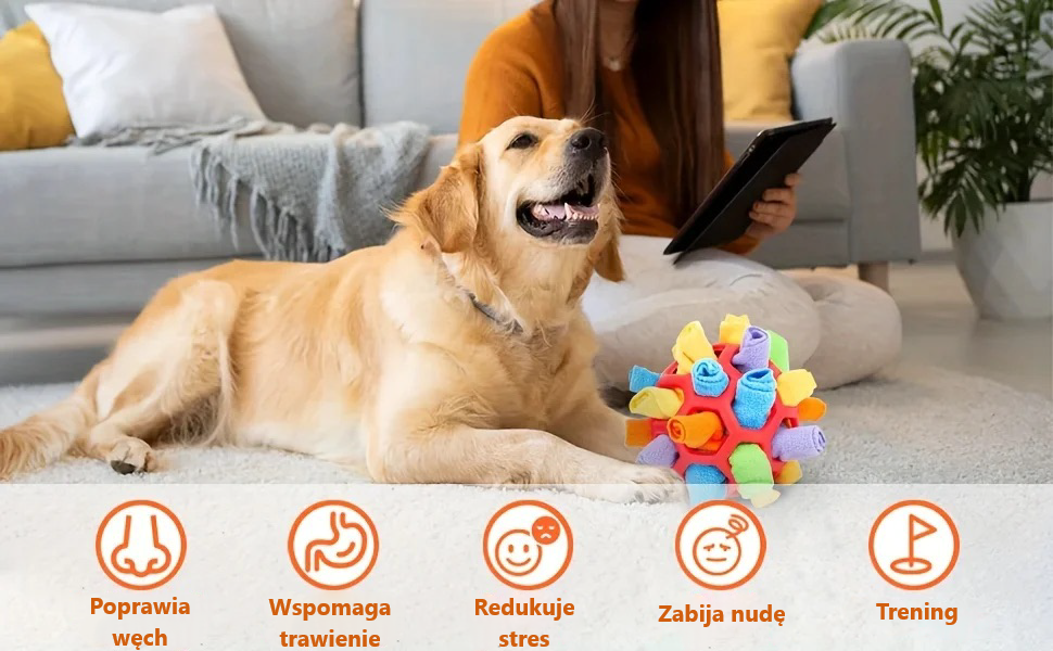 Szalone Języczki - innowacyjna zabawka dla psa