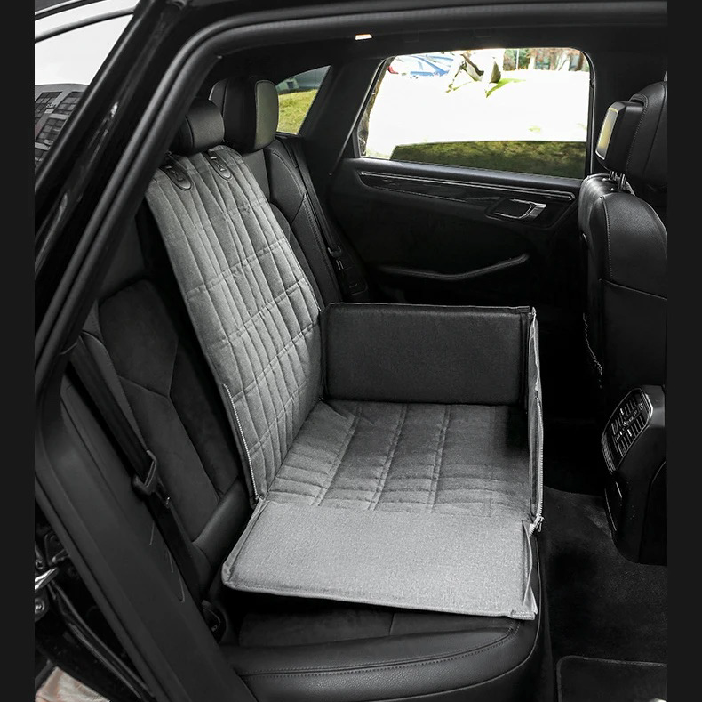 Mata dla psa na siedzenie do samochodu - składana