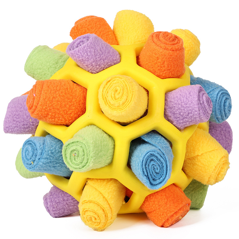 Szalone języczki Piłka węchowa dla psa