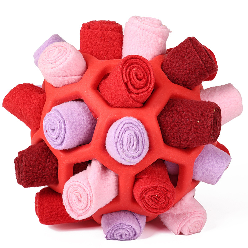 Szalone języczki Piłka węchowa dla psa